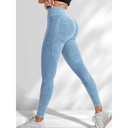 Women Seamless Gym High Waist Yoga Pants Hip Lifting Outdoor 4
