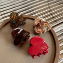 3.5cm Small Hairclaw Acetate Hair Crabs 2
