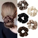 Elegant Satin Hair Scrunchies 3