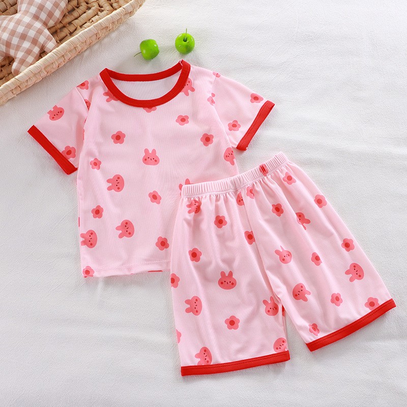 Baby Pajamas Sets Child Pajamas Toddler Short Sleeve Baby Ni 3