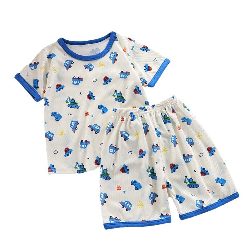 Baby Pajamas Sets Child Pajamas Toddler Short Sleeve Baby Ni 5