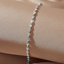 Stainless Steel Simple Chain Bracelet Fashion Bohemian Style 6