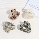 Elegant Sweet Small Oval Hair Claw Clip 4