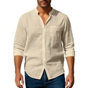 Cotton Linen Shirt 4
