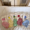 Baby Pajamas Sets Cotton Child Pajamas Toddler Summer Sleeve 2