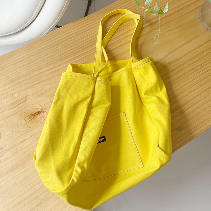 Canvas Bag High Quality Reusable Shopping Shoulder Bag Women 3