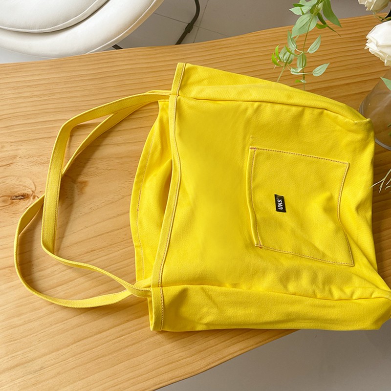 Canvas Bag High Quality Reusable Shopping Shoulder Bag Women 4
