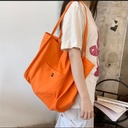 Canvas Bag High Quality Reusable Shopping Shoulder Bag Women 6