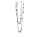 Retro Double Layer Chain Necklace Women's Bohemian Spicy Gir 6
