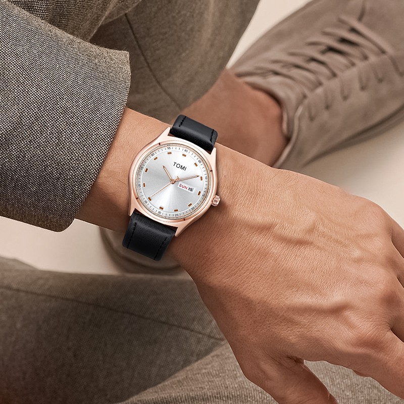 TOMI Minimalist Men's Watch Business Casual Men's And Women' 6