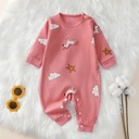Newborn Baby Romper Autumn New 100% Cotton Girl Boy 0-18M Cu 2