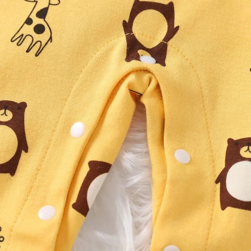 Newborn Baby Romper Autumn New 100% Cotton Girl Boy 0-18M Cu 6