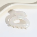Elegant Sweet Small Oval Hair Claw Clip