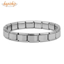 9 mm Wide Stainless Steel Bracelets Simple Trendy Style Daily Wear