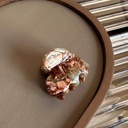 3.5cm petite griffe de cheveux acétate cheveux crabes mignon en forme