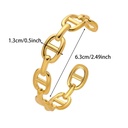 Bracelet squelette en acier inoxydable