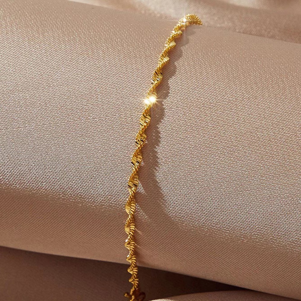 Bracelet à chaîne Simple en acier inoxydable