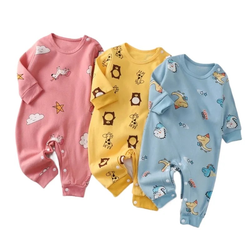 Barboteuse pour nouveau-né, 100% coton, pour fille et garçon de 0 à